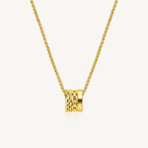 6번) 샤인 링 목걸이 24K 순금 11.25g