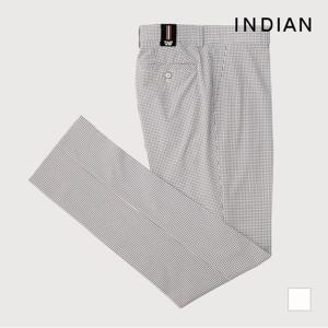 [INDIAN] 잔체크 전사 프린트 바지_MIGDLYS1401