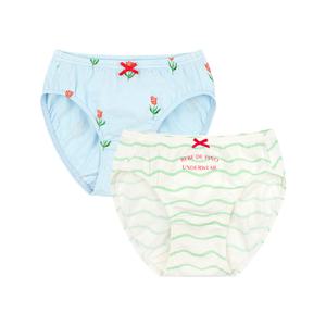 [키즈]여아튤립삼각팬티2종세트_BU41US411