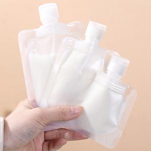 여행용 투명 화장품 소분 파우치 공병 리필용기 30~100ml 10개입