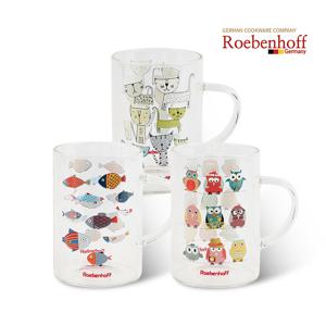 내열유리머그 2P세트 / 유리컵 / 머그컵