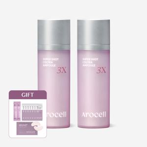 슈퍼 샷 콜트라 앰플 3X 2개 + [콜라겐 사셰 SET]