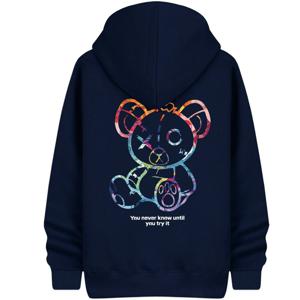 [당일발송/빅사이즈] 페인트봉제 오버핏 후드티 후드 티셔츠 커플 빅사이즈 남녀공용 SID_0044 (6Color)