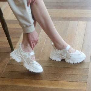 [오마이걸 아린 착용]오데트 벨크로 스니커즈 412410004(5cm)