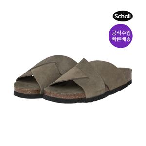 [최초가 129,000원] 코르크 투 스트랩 샌들 Khaki (HH54K2J91H)