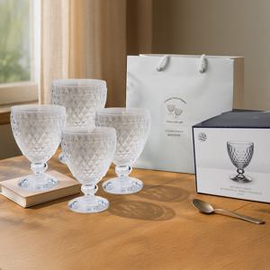 고블렛 대 400ml 4p 화이트 선물박스 포함