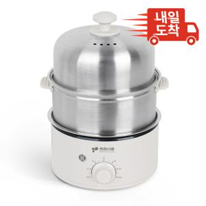 [내일도착] 계란찜기/스텐/2단/타이머 KA-8125C2