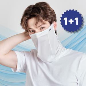 1+1 여름 자외선 햇빛 차단 얼굴 가리개 골프 스포츠 쿨 마스크 넥워머
