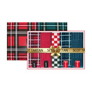 스코트타탄 코마사타올 싱글세트