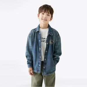 타미힐피거 데님 자수 셔켓 (T42F6QJC300BT11A4)