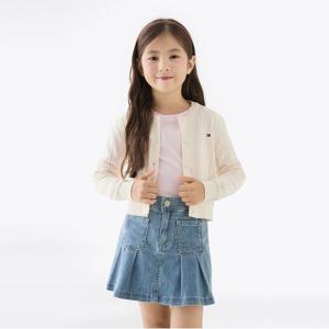 타미힐피거 포인텔 라운드넥 가디건 (T42F6WCD350GT1Z00)