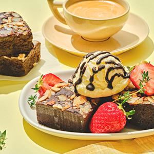 널담 고단백질 꾸덕찐득 초코 브라우니 3개