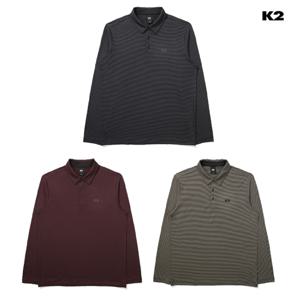 가을 스트라이프 폴로 티셔츠 KMU24281