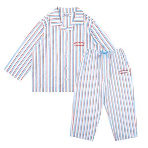 [키즈]블루 스트라이프 파자마 세트_BU53UJ301