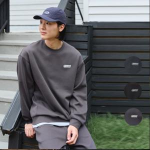 남성 무브 더블 피케 그래픽 맨투맨 티셔츠 PHF4TR1720