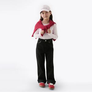 타미힐피거 메이블 블랙 팬츠 (T42F7PEP610GT1BDS)