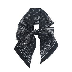 루이까또즈 실크 방도스카프 아테나 블랙 2BSM449BL