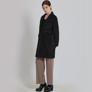 [최초가 298000원][르오트(LeOT)] 노블 미니멀 울블렌디드 미디 울코트