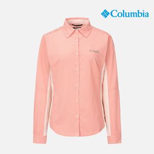 여성 타이탄 패스 이리코 긴팔 셔츠_코랄핑크 (C42-AR9086)