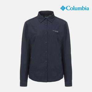 여성 타이탄 패스 이리코 긴팔 셔츠_네이비 (C42-AR9086)
