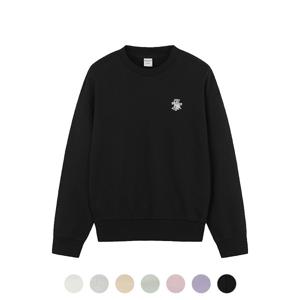 여성 코숏 소프트테리 맨투맨 티셔츠_PHE1TR2020