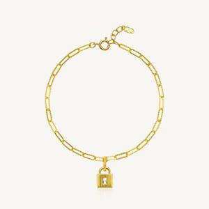 위시 락 클립체인 팔찌 24K 순금 1.875g