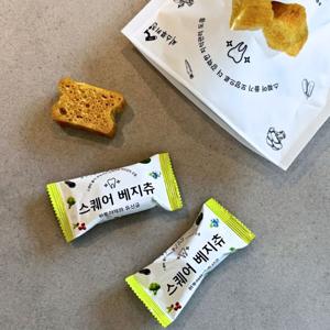 씨스루키친 스퀘어 베지츄(1팩, 10개입) 강아지껌 치석관리 강아지간식