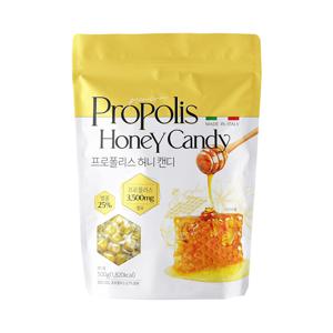 만지니 이탈리아 프로폴리스 허니캔디 500g