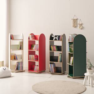 리언 유아 키즈 아이 아기 회전 책장