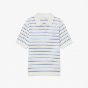 공식 여성 스트라이프 스웨터 폴로 셔츠 PF710E-56G AEY