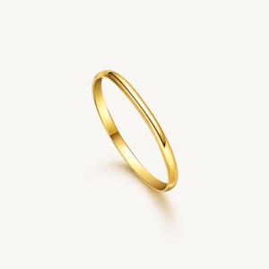 1번) [CJ단독] 베이직 라운드 반지 24K 순금 1g