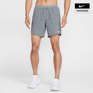 남성 스트라이드 드라이 핏 7인치 브리프 라인드 러닝 쇼츠 IF2047-084