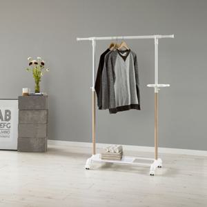 오크콤비1단_우드화이트_770 이동식행거