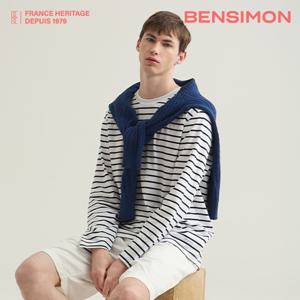 [최초가 99,900원] 남성 스트라이프 간절기 티셔츠 2종 택1