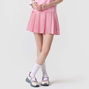 플리츠 변형 스커트(레깅스내장) (QQ122TSK31)