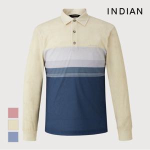 [INDIAN] 한기장 프린트 티셔츠_MITAL3S1251