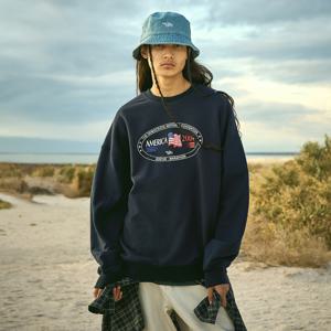 러닝크루 맨투맨 티셔츠 FMT3085-Z / 4color