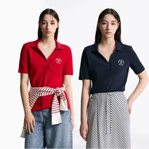 스탬프 로고 폴로셔츠 2종 택1 (T22F6TPI030WT1)