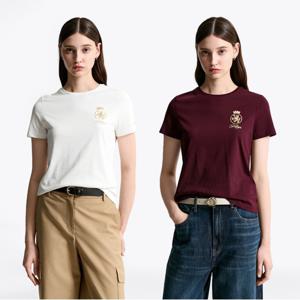 골드 크레스트 티셔츠 2종 택1 (T22F7TTO060WT1)