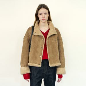 Bare shearling mustang