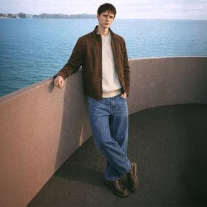 [미리주문10%]26SS 릴렉스 커브드 데님 남성