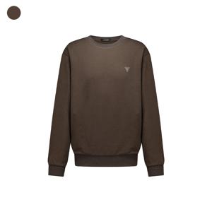 /본사] 남성 가죽삼각 플리스 맨투맨 KP4K04C2