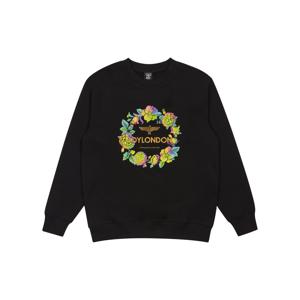 라운드 플라워 스웻셔츠