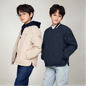타미힐피거 [UNISEX] 퀼팅 봄버 재킷 2종 택1 (T42F0QJC140BT2)