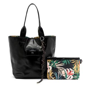 [최초가148,000원]페더 리버시블백 - 블랙