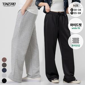 사계절 남녀 달라붙지 않는 쮸리 스웨트 와이드팬츠 트레이닝바지 런닝 조깅 W26TP-314