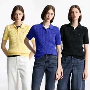 케이블 폴로 반팔 풀오버 4종 택1 (T22F1KTO061WT2)