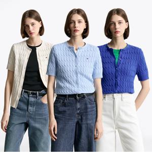 케이블 반팔 가디건 4종 택1 (T22F1KCD060WT3)