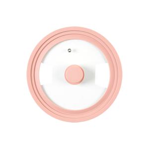 올비아 실리콘 멀티커버 핑크 22~26cm / 후라이팬덮개 냄비뚜껑