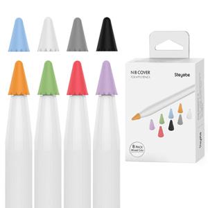 애플펜슬프로 1 2세대 호환 실리콘 무소음 펜촉 보호캡 커버 8개